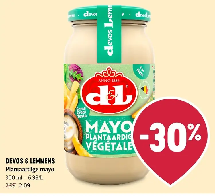 Promotie: Plantaardige mayo