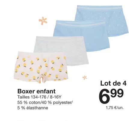 Offre: Boxer enfant
