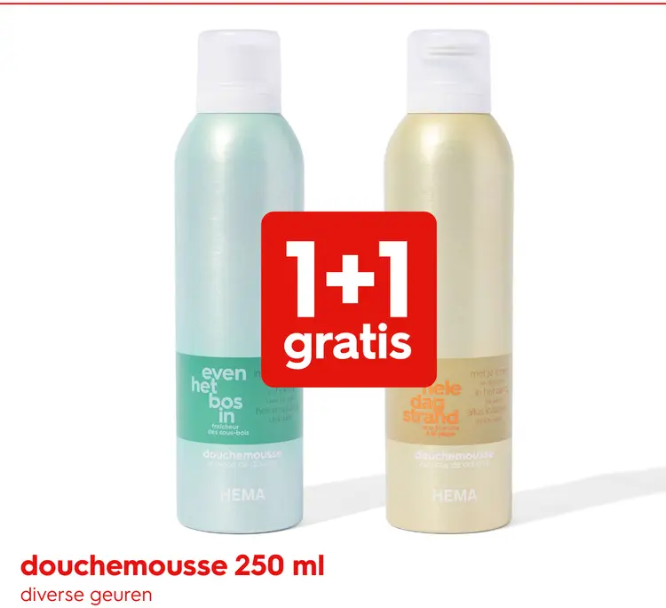 Promotie: douchemousse
