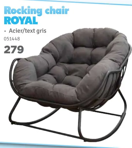 Offre: Rocking chair ROYAL
