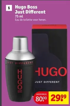 Aanbieding: Hugo Boss Just Different