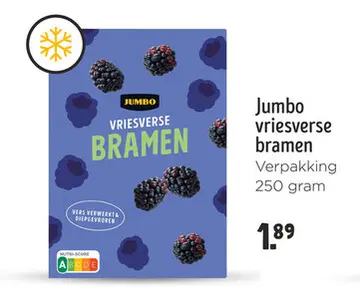 Aanbieding: Jumbo vriesverse bramen