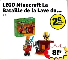 Offre: LEGO Minecraft La Bataille de la Lave du...