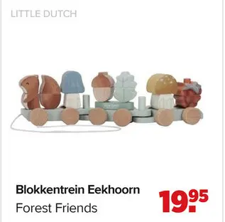 Aanbieding: Blokkentrein Eekhoorn