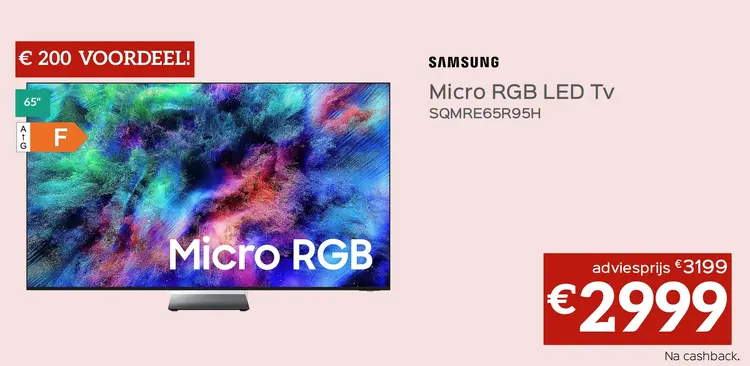 Promotie: Micro RGB LED Tv