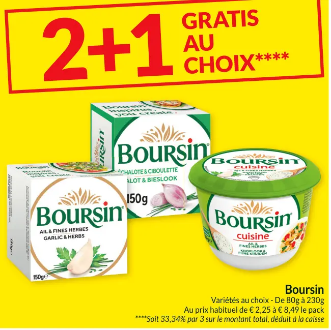 Offre: Boursin