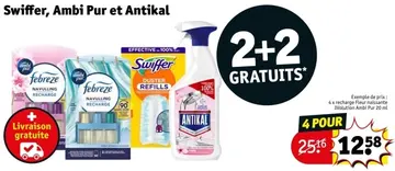 Offre: Swiffer, Ambi Pur et Antikal