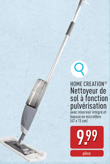 Offre: Nettoyeur de sol à fonction pulvérisation