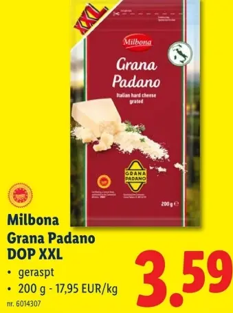 Promotie: Grana Padano DOP XXL
