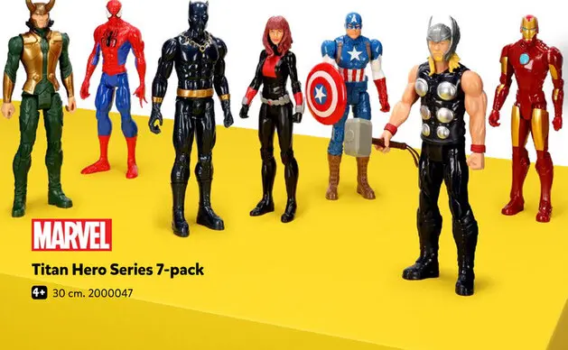 Aanbieding: Titan Hero Series 7-pack