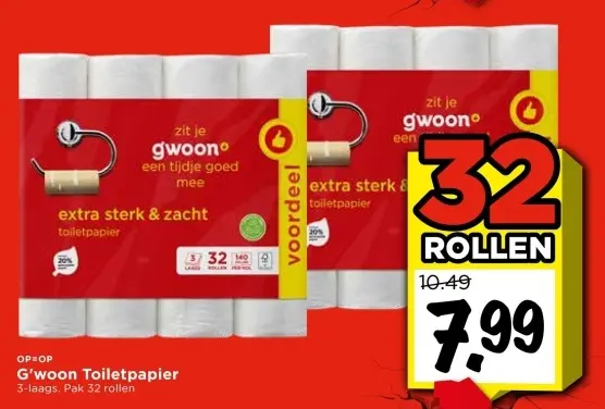 Aanbieding: Toiletpapier