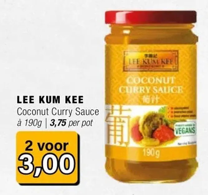 Aanbieding: Coconut Curry Sauce