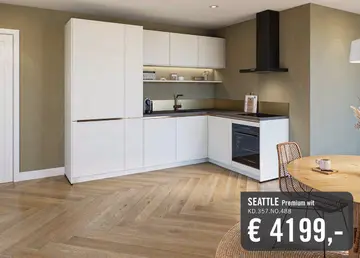 Aanbieding: SEATTLE Premium wit