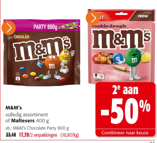 Promotie: M&M's