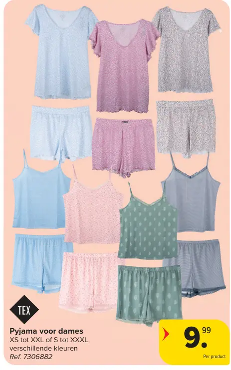 Promotie: Pyjama voor dames