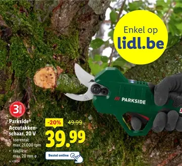Aanbieding: Accutakkenschaar