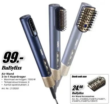 Promotie: Air Wand 3-in-1 Haardroger