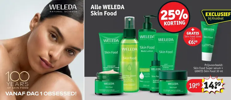 Aanbieding: Alle Weleda Skin Food