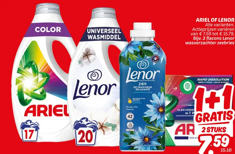 Aanbieding: Ariel of Lenor