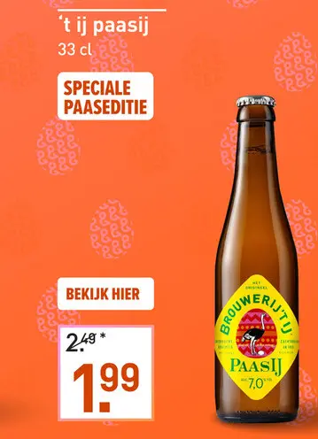 Aanbieding: Brouwerij 't IJ PaasIJ 33CL