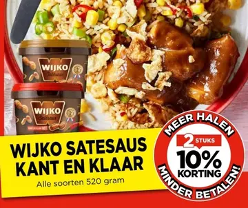 Aanbieding: Wijko satesaus kant en klaar