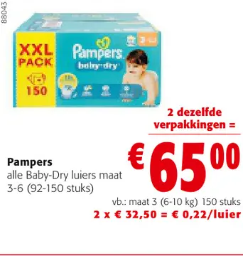 Aanbieding: Pampers