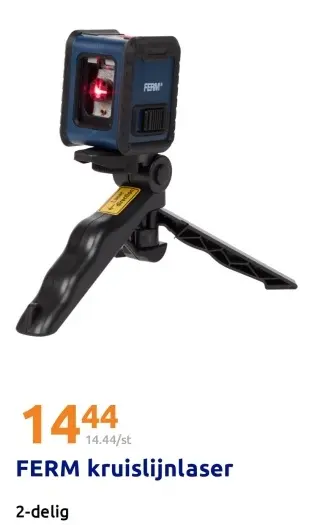 Promotie: FERM kruislijnlaser