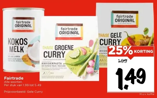Aanbieding: Fairtrade