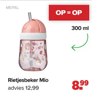 Aanbieding: Rietjesbeker Mio
