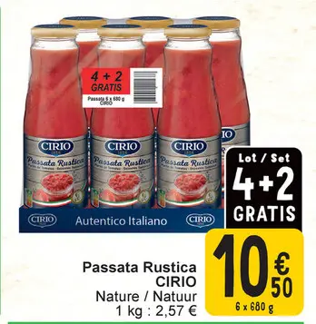 Offre: Passata Rustica