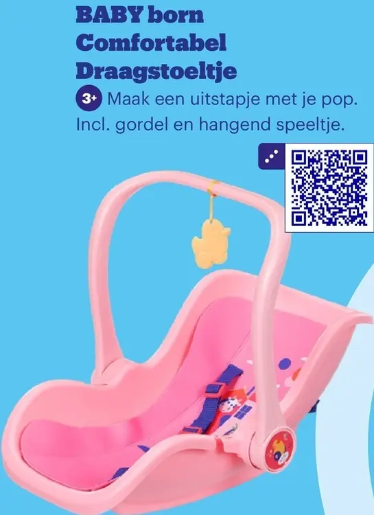Promotie: Comfortabel Draagstoeltje