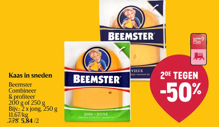 Promotie: Kaas in sneden