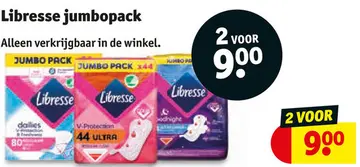 Aanbieding: Libresse jumbopack