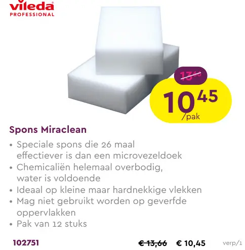 Aanbieding: Spons Miraclean