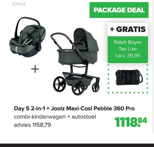 Aanbieding: Day 5 2-in-1 + Joolz Maxi-Cosi Pebble 360 Pro