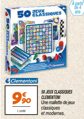 Offre: 50 jeux classiques