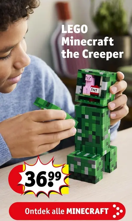 Promotie: LEGO Minecraft the Creeper