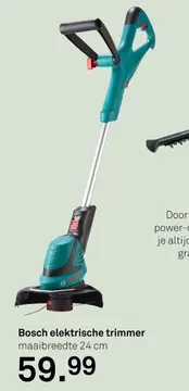 Aanbieding: Bosch elektrische trimmer