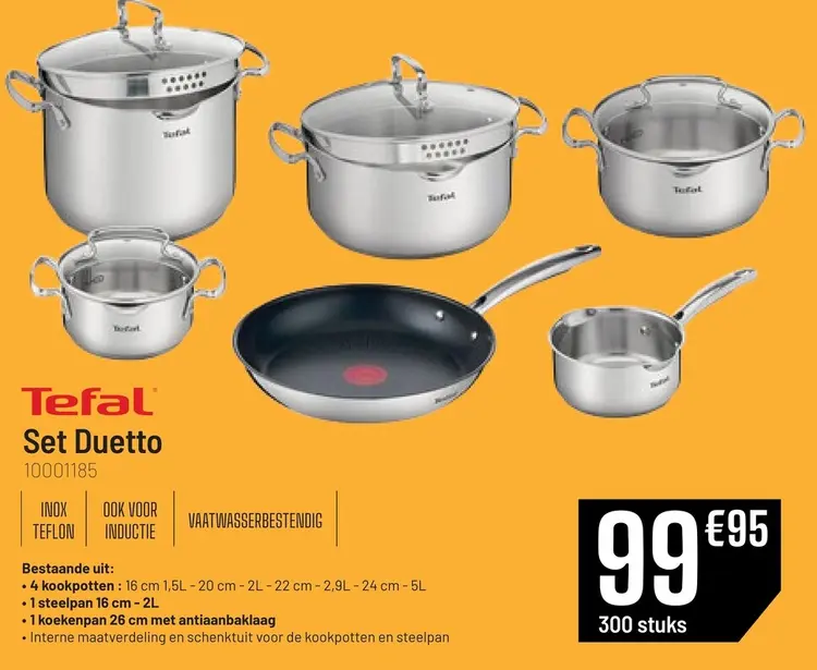 Promotie: Tefal Set Duetto