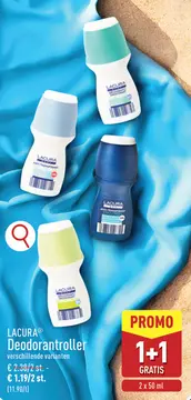 Offre: LACURA Deodorantroller
