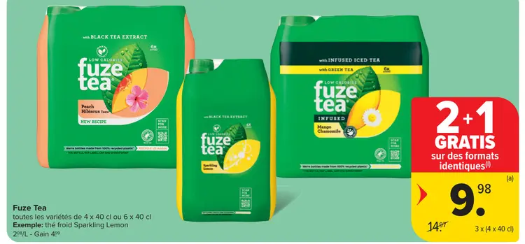 Offre: Fuze Tea
