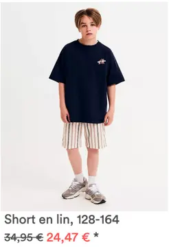 Offre: Short en lin