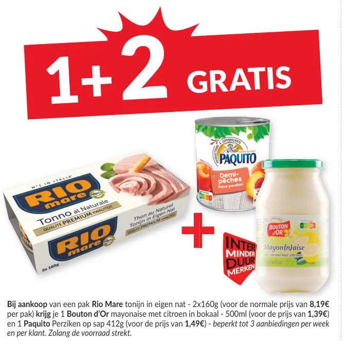 Promotie: Rio Mare tonijn in eigen nat