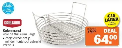 Aanbieding: Kolenmand