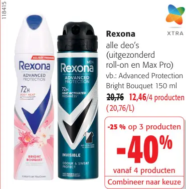 Promotie: Alle deo's