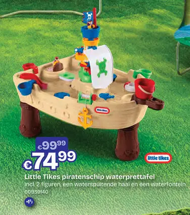 Promotie: Piratenschip waterprettafel