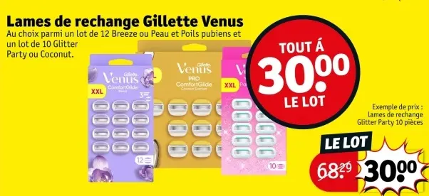 Offre: Lames de rechange