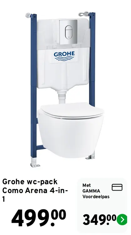 Aanbieding: WC-pack Como Arena 4-in-1
