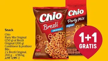 Aanbieding: Chio Party Mix Original of Brezli Original