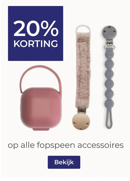 Aanbieding: Fopspeen accessoires